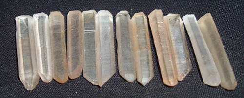 Madagscan clear quartz 12 points. Storm crystal powerfull healer and repells negativity