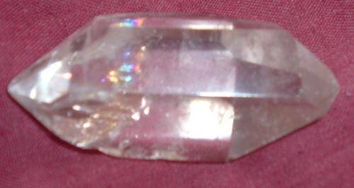 Double Terminated . Storm crystal powerfull healer and repells negativity