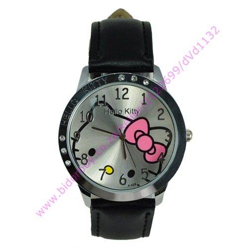 Hello Kitty Wrist Watch (Black)