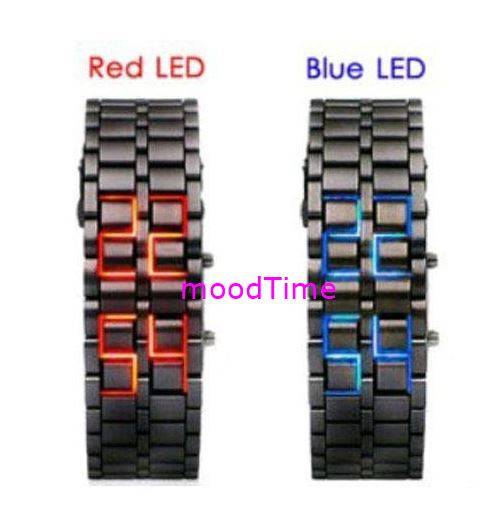 Dark Samurai - Japanese Style Inspired LED Watch (2 Pack)