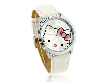 Hello Kitty Wrist Watch (White)