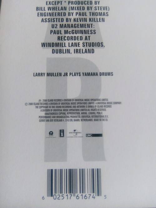 U2 - U2 WAR LP EX EU RE