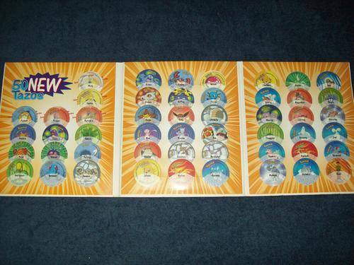 TAZOS POKEMONS SECOND GENERATION COMPLETE