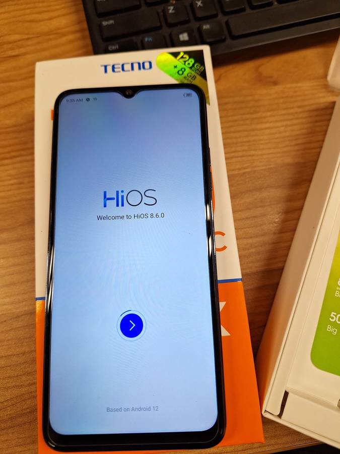 Tecno Spark 10c 128GB DS  Meta Black