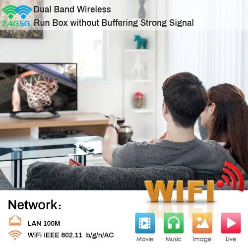 Android TV BOX 6k 4gb RAM 32gb ROM with mini Wireless Keyboard