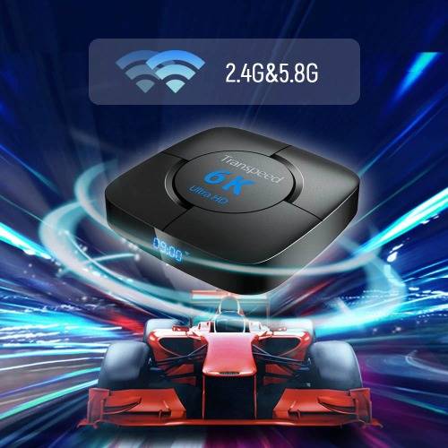 Android TV BOX 6k 4gb RAM 32gb ROM with mini Wireless Keyboard