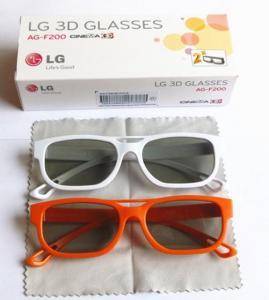 Original AG-F200 LG 3D GLASSES ( 2 in Box )