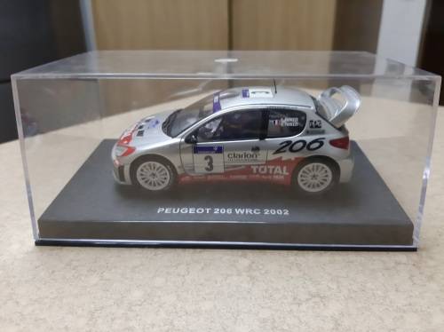 Scalextric Peugeot 206 WRC 2002 ( made by AutoArt! ) - NEW All wheel drive