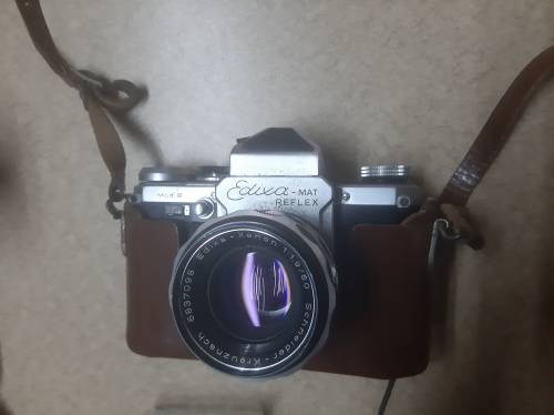 Edixa mat reflex Mod B ( 1962 ) camera - 35mm SLR camera ( for the collector, complete )