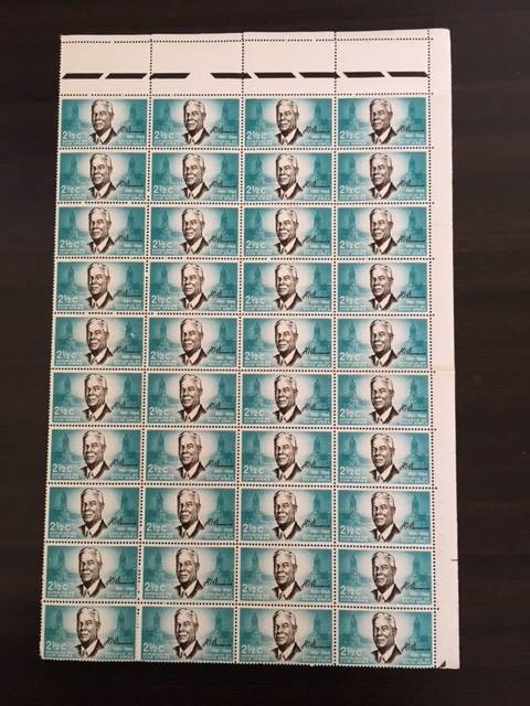 1966 2.5c Verwoerd Commemoration block of 4 x 10 MNH