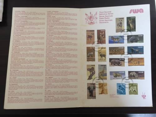 Third definitive series booklet