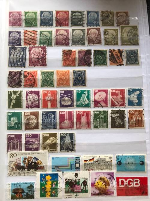 Approx 650 Different Germany stamps
