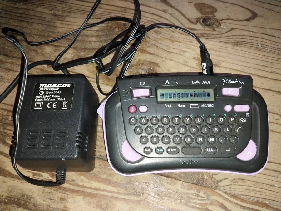 Brother P-Touch 80 (PT-80) label maker (USED)