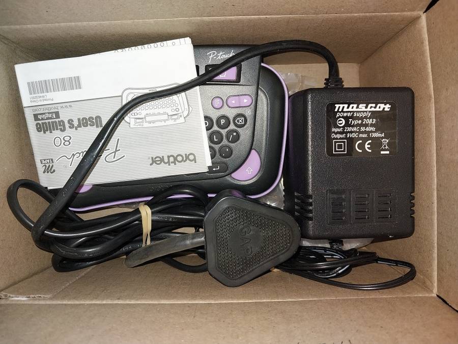 Brother P-Touch 80 (PT-80) label maker (USED)