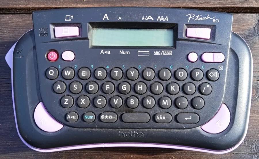 Brother P-Touch 80 (PT-80) label maker (USED)