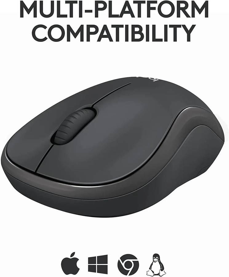 Logitech M240 Silent Bluetooth Mouse - Graphite