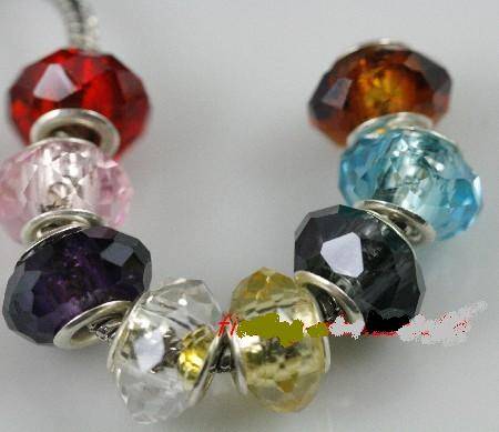 mixed lampwork glass beads fit pandora