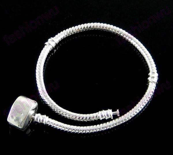 MAGNETIC CLASP SILVER PARDORA BRACELET CHAIN 21 CM