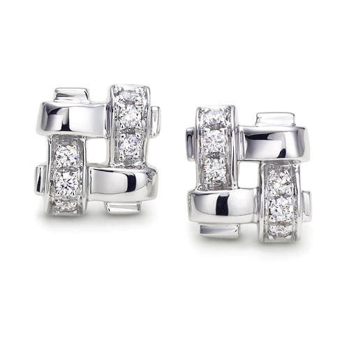 Stunning Silver CROSSES EARRINGS