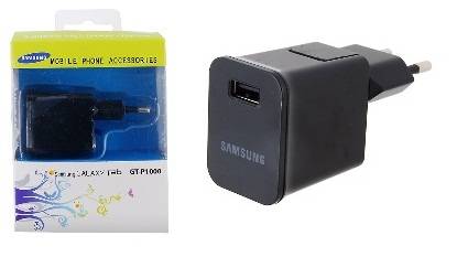 Samsung Galaxy Tab USB Wall Charger Adapter for GT-P7500 and GT-P1000 (Black)