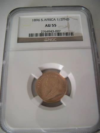 1896 Half Pond * NGC Graded AU 55 @ R1 start !!