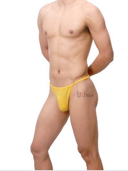 Uzhot 100% cotton sexy male adjustable thong