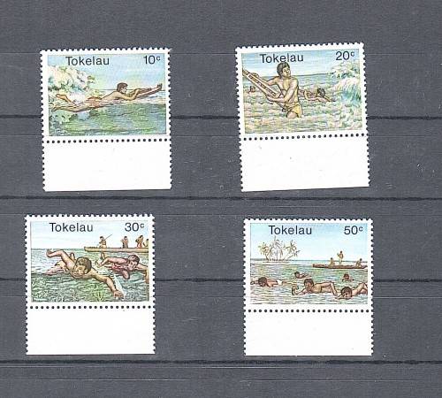 Tokelau 1980 Water Sports  MNH