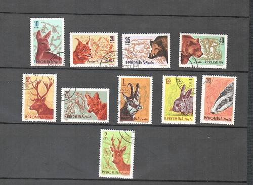 Romania 150+ used stamps