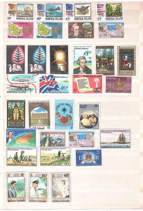 Norfolk MNH stamps