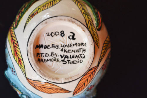 Ardmore Jug. Made by Lovemore painted by Valentia 2008