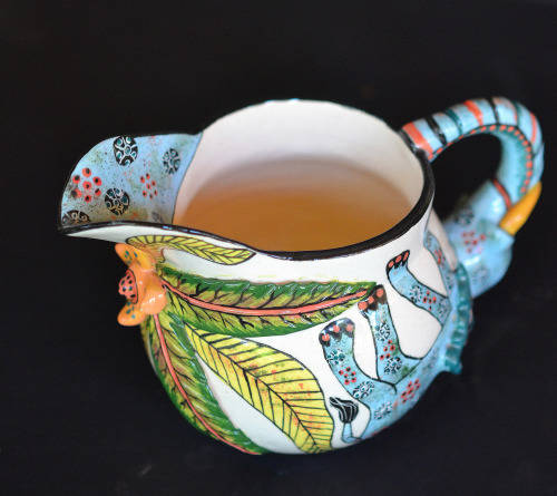 Ardmore Jug. Made by Lovemore painted by Valentia 2008