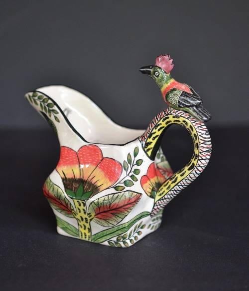 Ardmore Jug. Made by Paulina painted by Matrina 2008