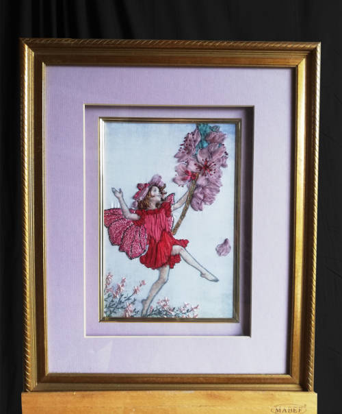 Intricately Embroidered Fairies.