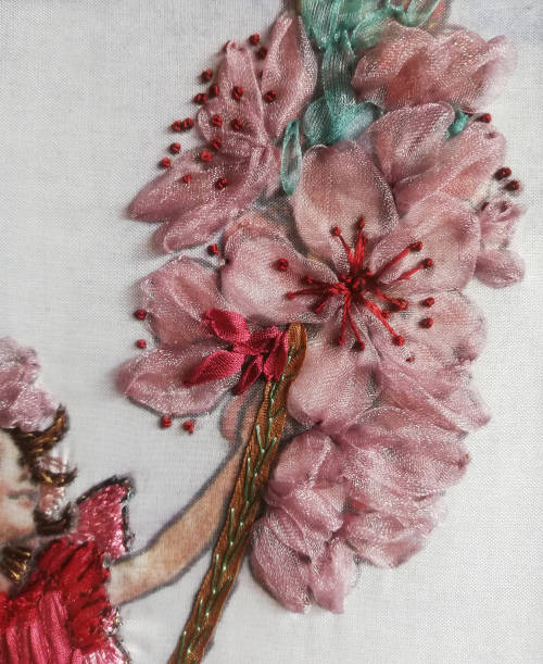 Intricately Embroidered Fairies.