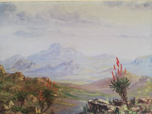 Stunning original 'Transkei' by Marthinus Le Grange