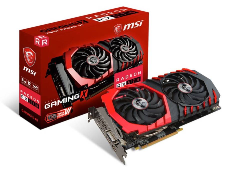MSI Radeon RX 570 Gaming X 4GB GDDR5