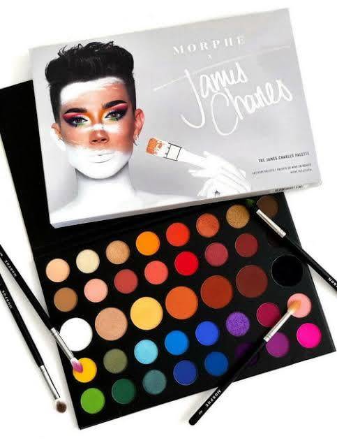 Morphe james Charles eyeshadow pallette
