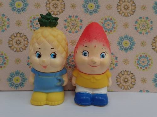 Rubber Exchangeable Figurine Playset