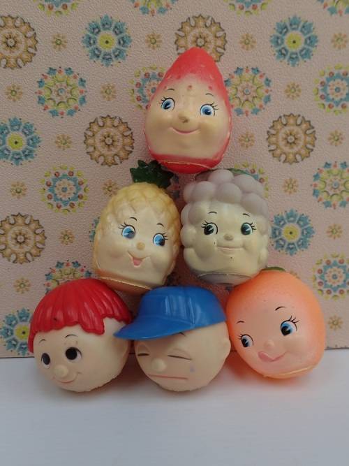 Rubber Exchangeable Figurine Playset