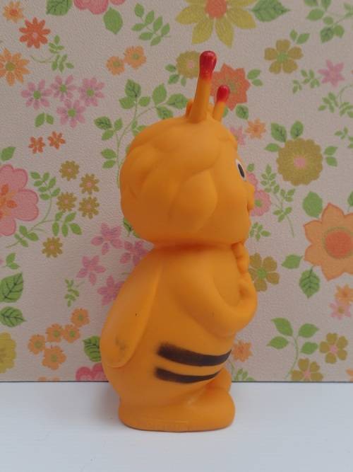 Vintage Squeaky Toy Maya the Bee