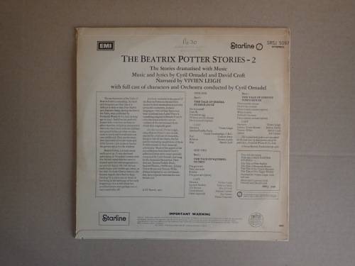 The Beatrix Potter Stories 2 - 1960 (Vinyl LP Record)