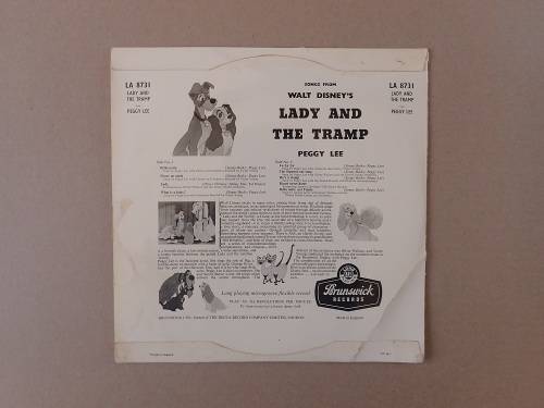 Songs from Walt Disney's Lady and the Tramp (Vinyl LP Record)