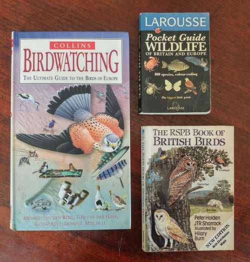 Large lot of UK bird/wildlife guides