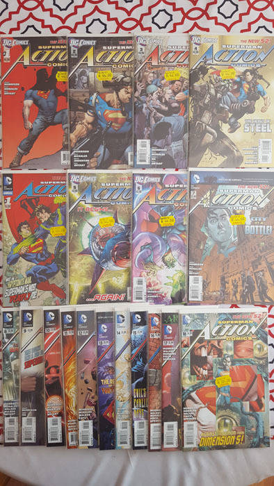 Action Comics #1-18 + annual #1 (new 52)