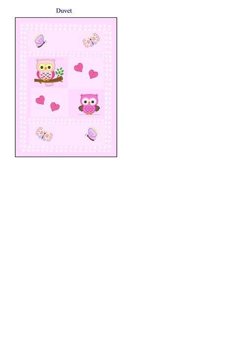 Owl applique 7 Piece Baby Linen Sets- Reserved for Chanel