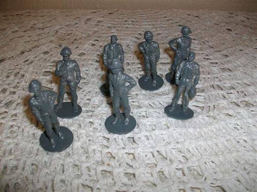 Collection of metal men