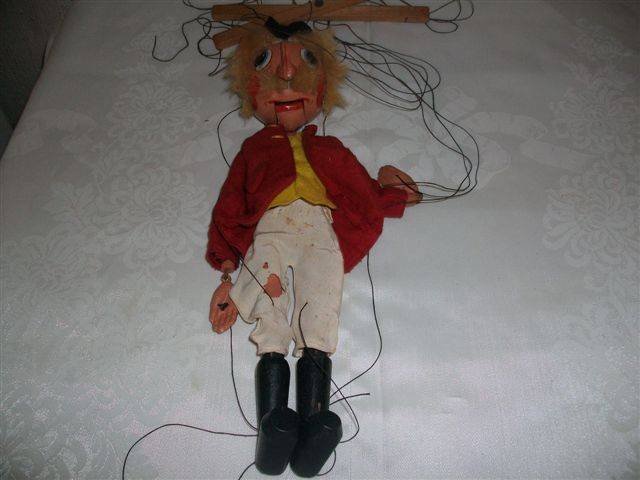 Vintage pelham string puppet