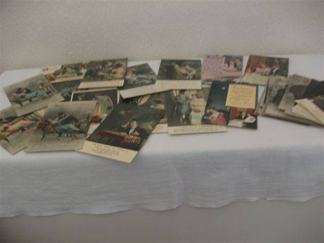 Huge lot of collectable vintage postcards unused