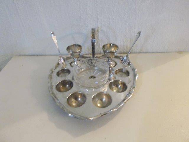 Nice sliver plated starter dish