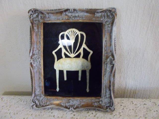 shabby chick style vintage ornate frame